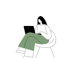 girl on laptop